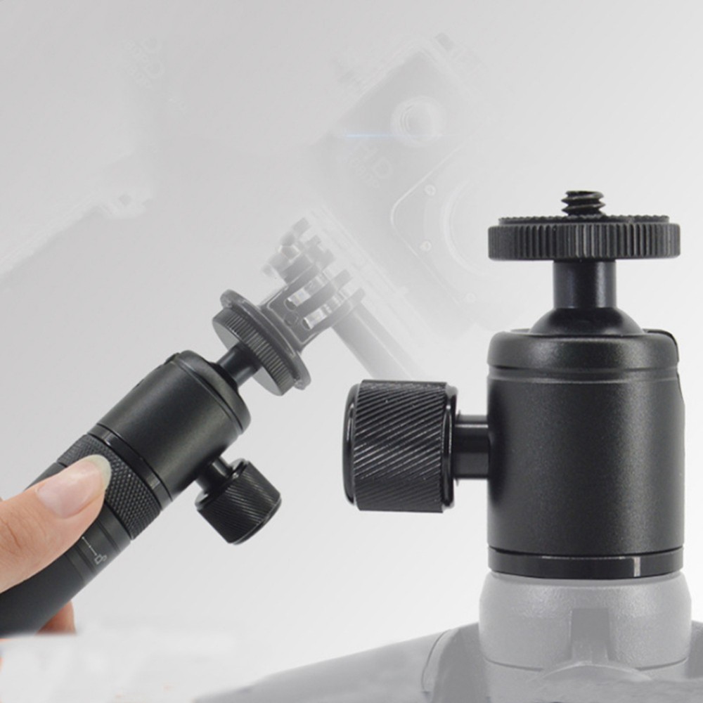 Ball Head Screw Tripod Compact Photography Light Bracket Flash Holder