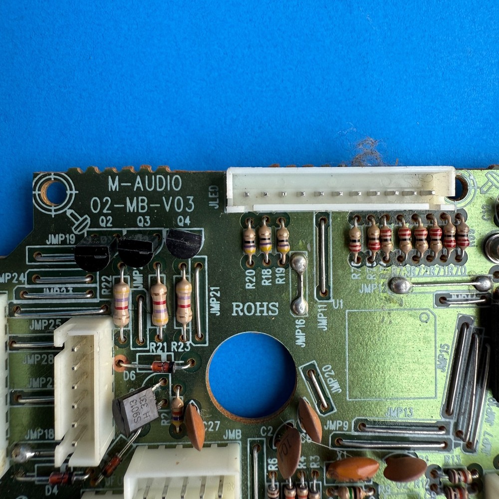 M-AUDIO O2 MIDI Controller Used OEM Part: Main Processor PCB Circuit Board