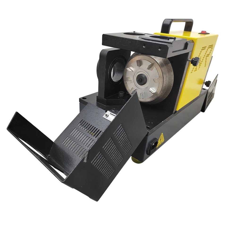 110V Drill Bit Grinder Complex Drill Sharpener Φ3- Φ26 Clamps CBN Grinding Wheel