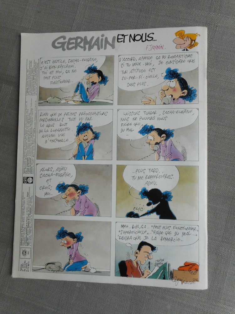 Spirou Weekly No. 2393 1984 TBE Complete