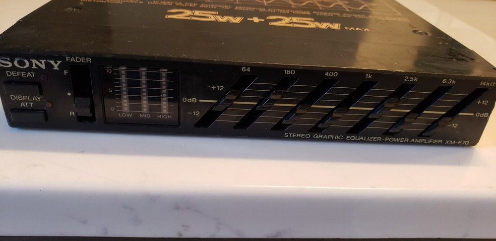 Sony XM-E70 Old school made in Japan