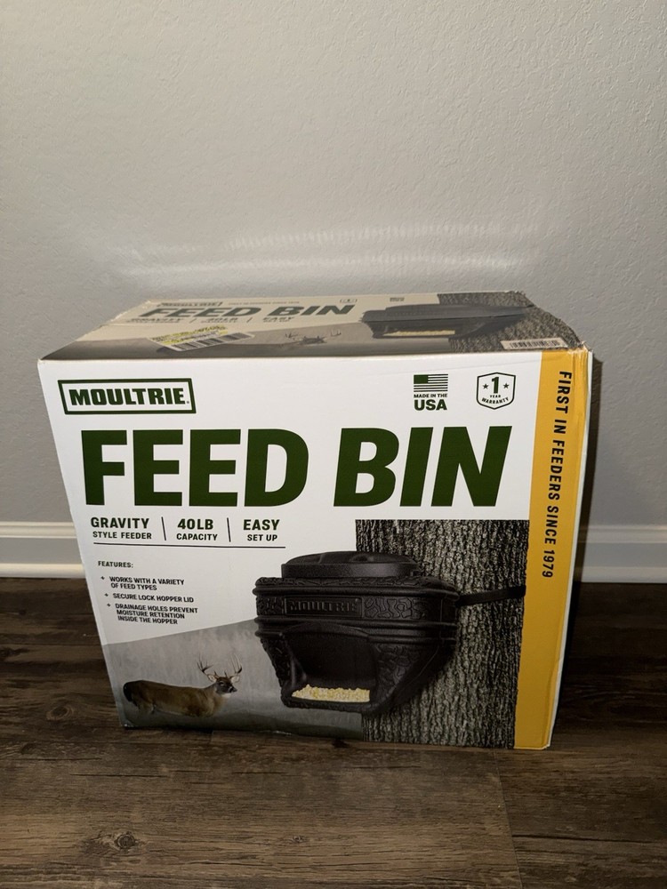 Moultrie 40lb Feed Bin