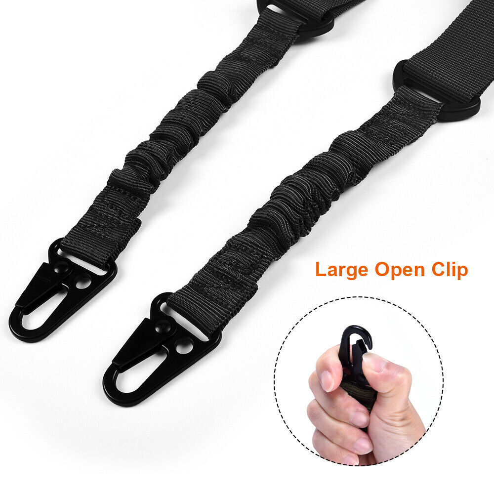 Nylon Multi-function Bungee Sling Adjustable Two Point Tactical Tool Sling Strap