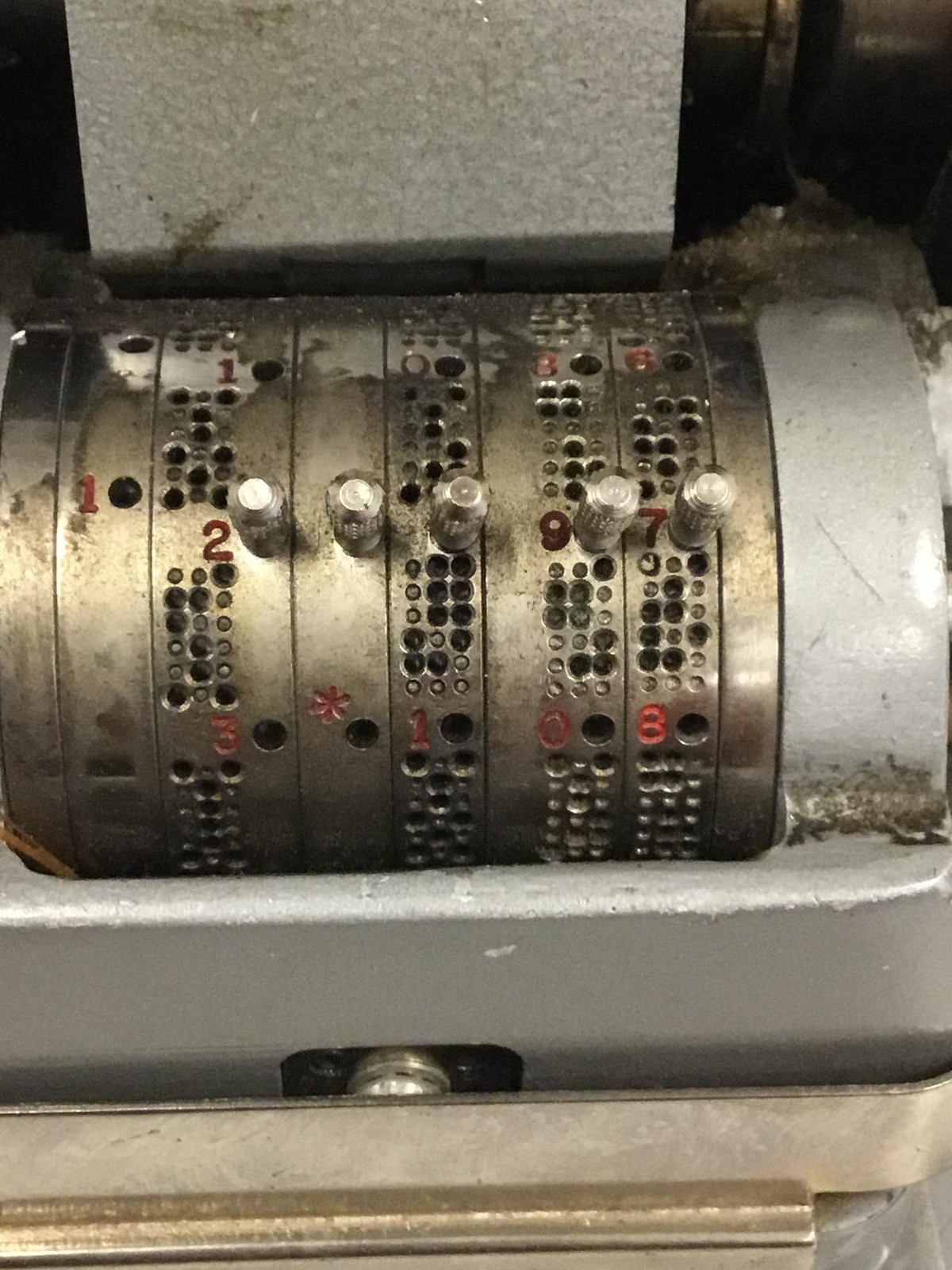 VINTAGE American Perforator Company Model 400 WORKING FREE SHIPPING