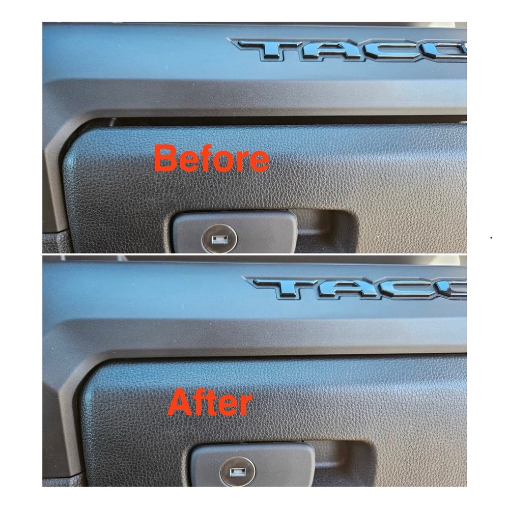 2024 Tacoma Glove Box Gap Fix Inserts