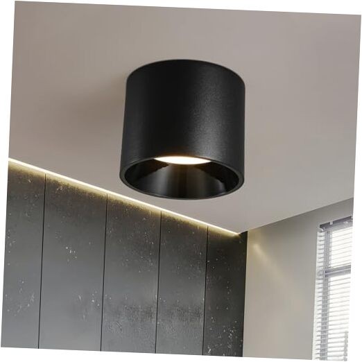 Modern LED Flush Mount Ceiling Light Fixture, 20W Dimmable & 3000K-6000K 1 Pack