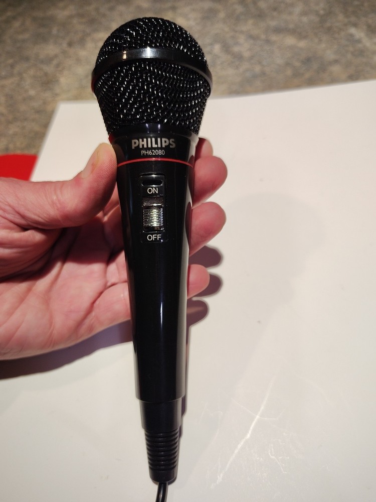 Philips PH62080 Wired Microphone 600ohm 1/4" Jack