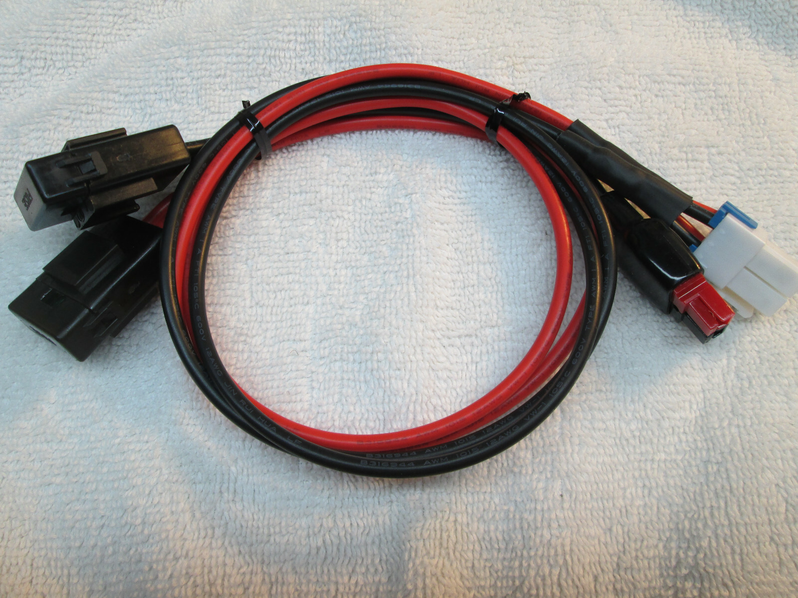 4 pin 12AWG DC Power Cord Yaesu: FT-991A w Power Poles
