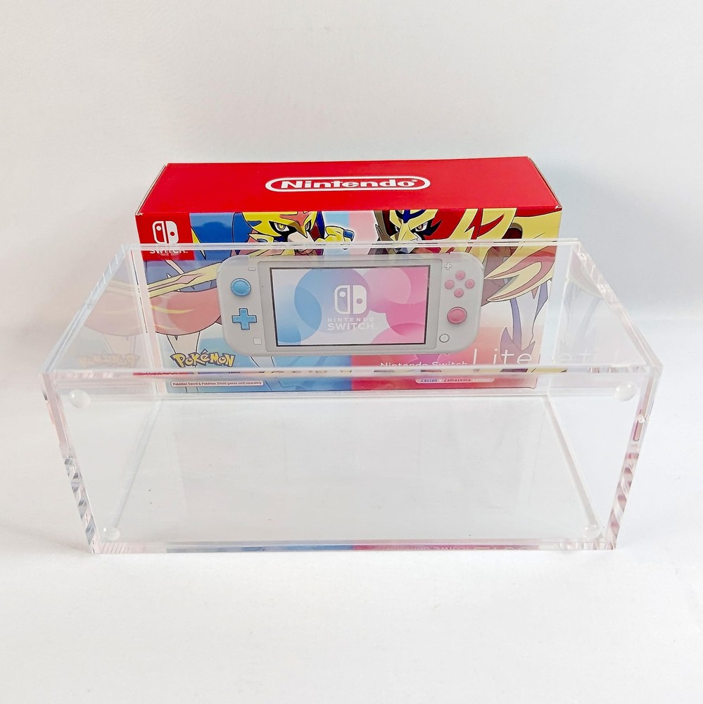 Acrylic Display Case for Nintendo Switch Lite Box Protector, Clear, Version 1