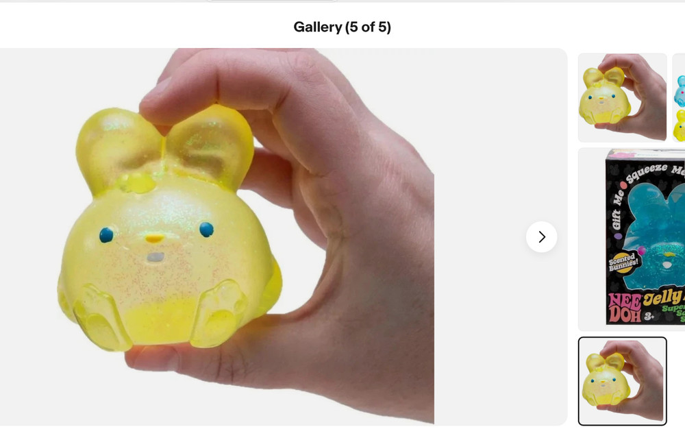 Schylling NeeDoh Nice Cube Sensory Fidget Cube Toy With Super Solid Squish