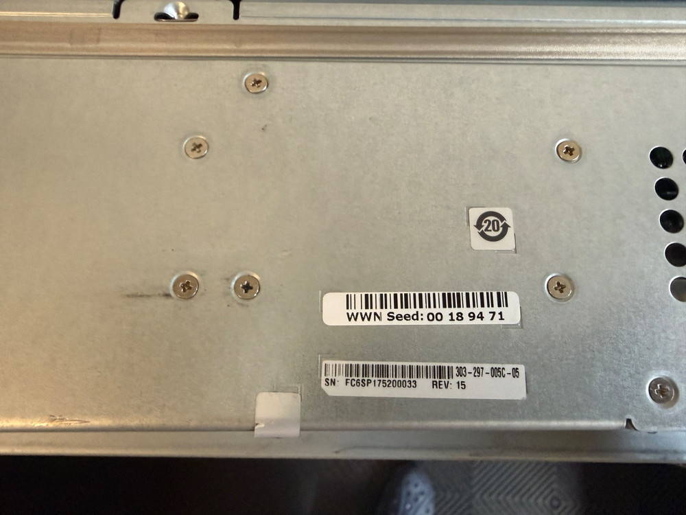 EMC UNITY 300F SP CONTROLLER MODULE W/ 24GB RAM, 303-297-005C