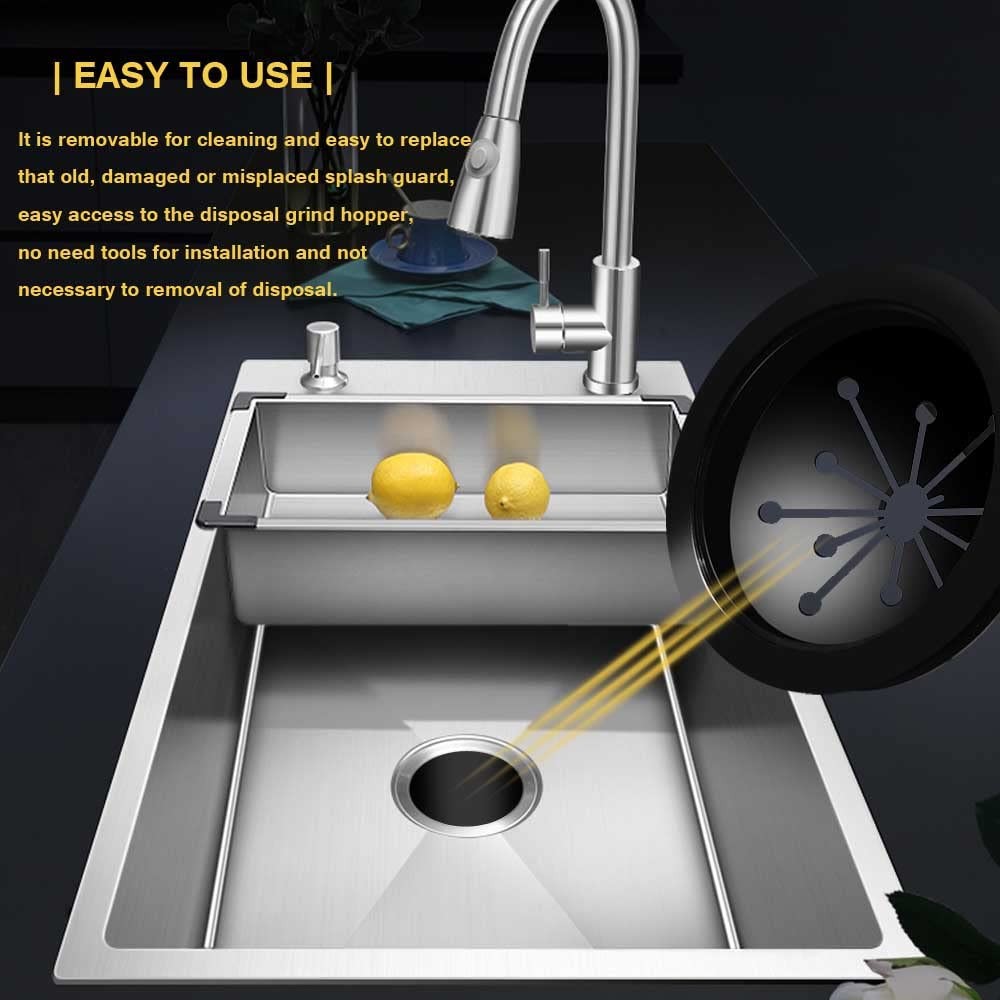 Garbage Disposal Splash Guard Sink Baffle Cover Kitchen Replacement...