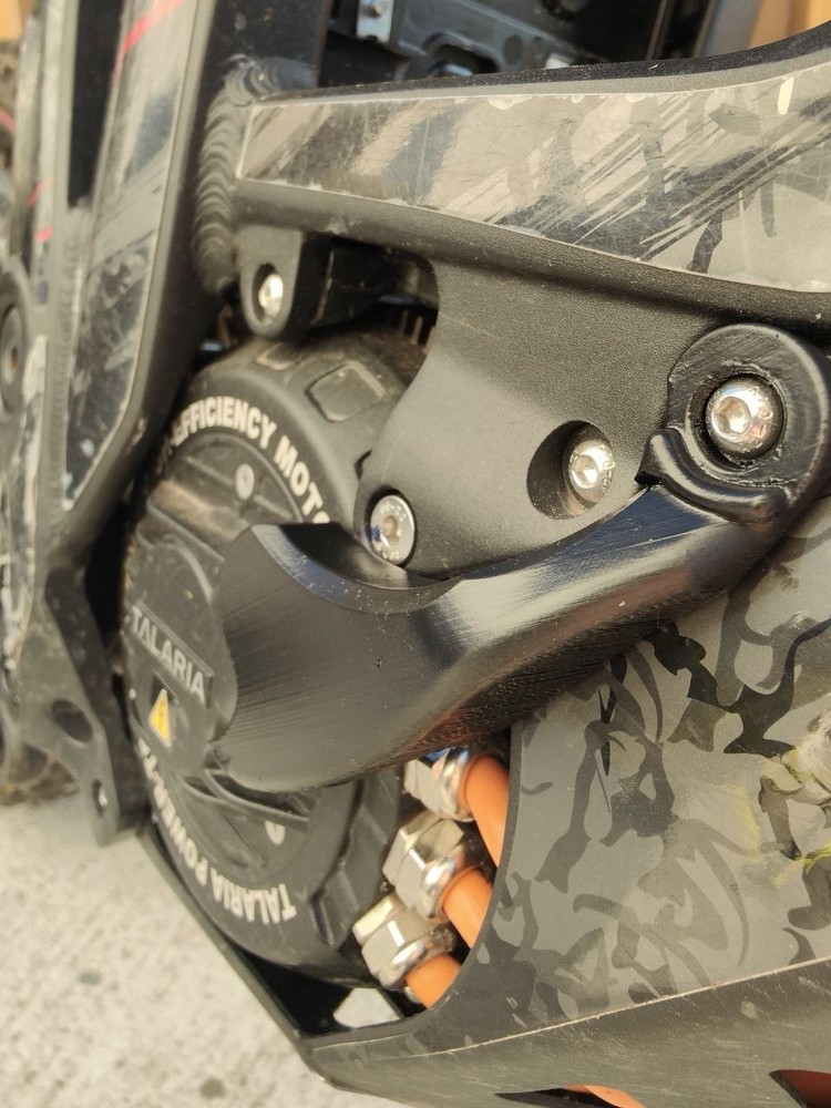 Talaria MX5 motor cable protector