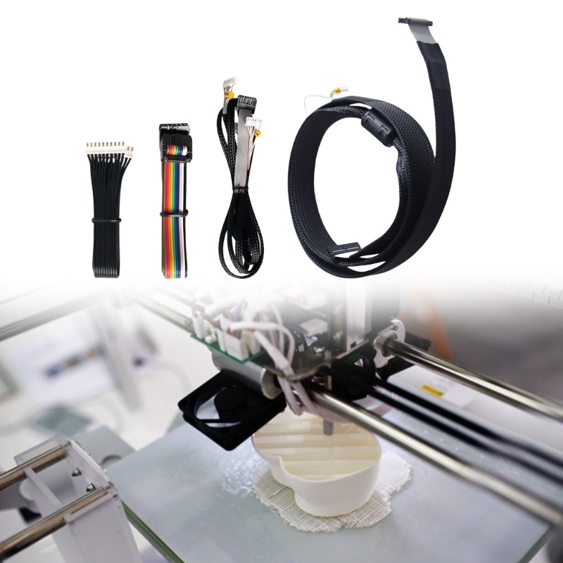 Cable Combination Package for Ender 3 Printers Screen,Flat,Motor,Limit Cable
