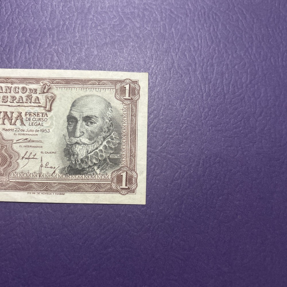 Spain-1 Peseta- 1953