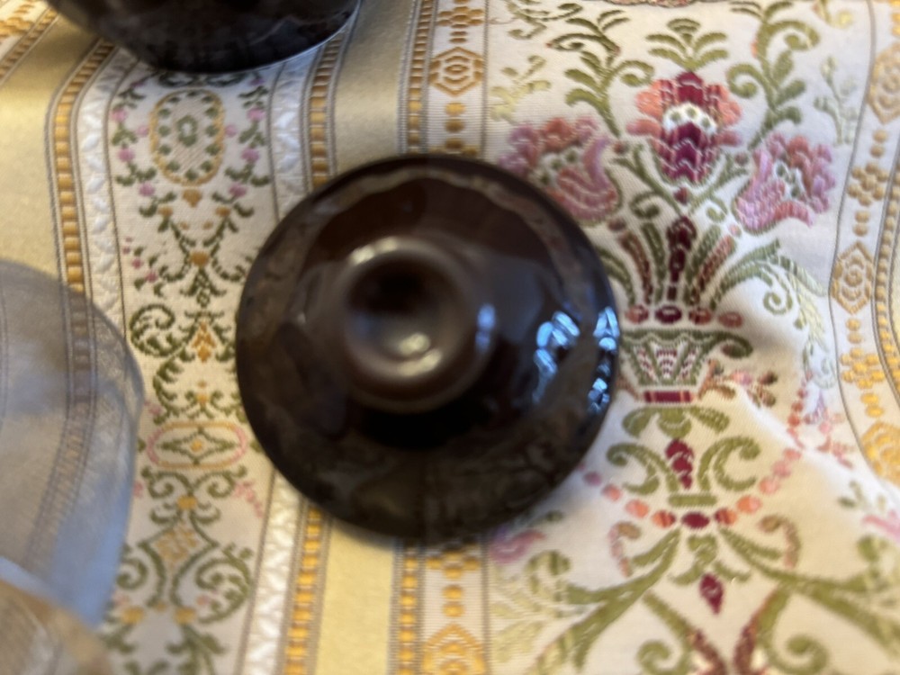 Teavana Brown Teacup Mug Infuser w/ Lid & Screen EUC