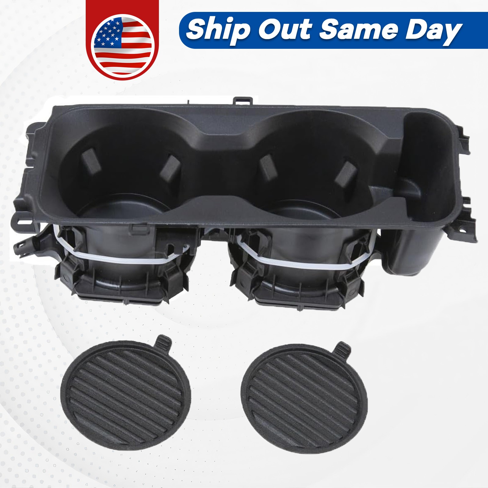 Center Console Cup Holder Without Wireless Charging For 2020-2024 Ford Explorer