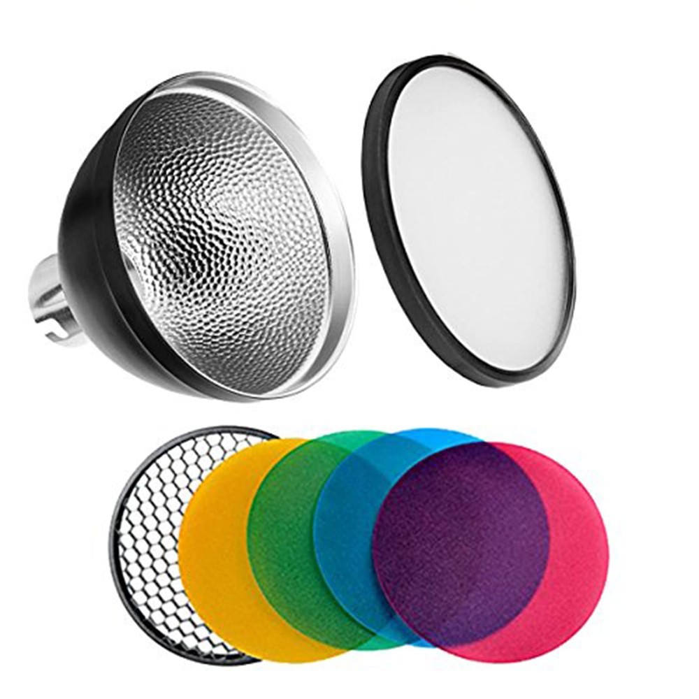 Godox AD-S2 Standard Reflector with Soft Diffuser and ad-s11 Witstro aSSORTED