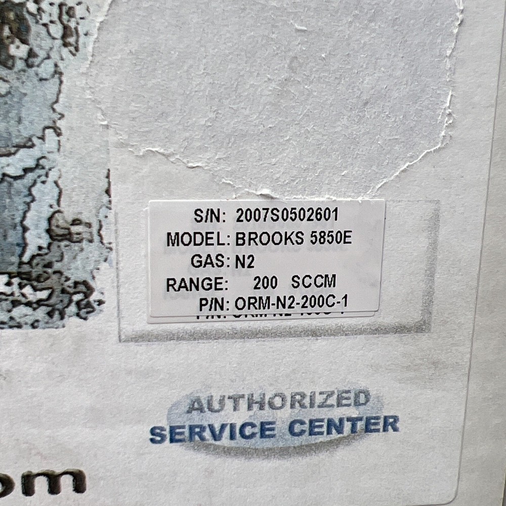 Brooks 5850E Instrument Mass Flow Controller N2 Nitrogen New