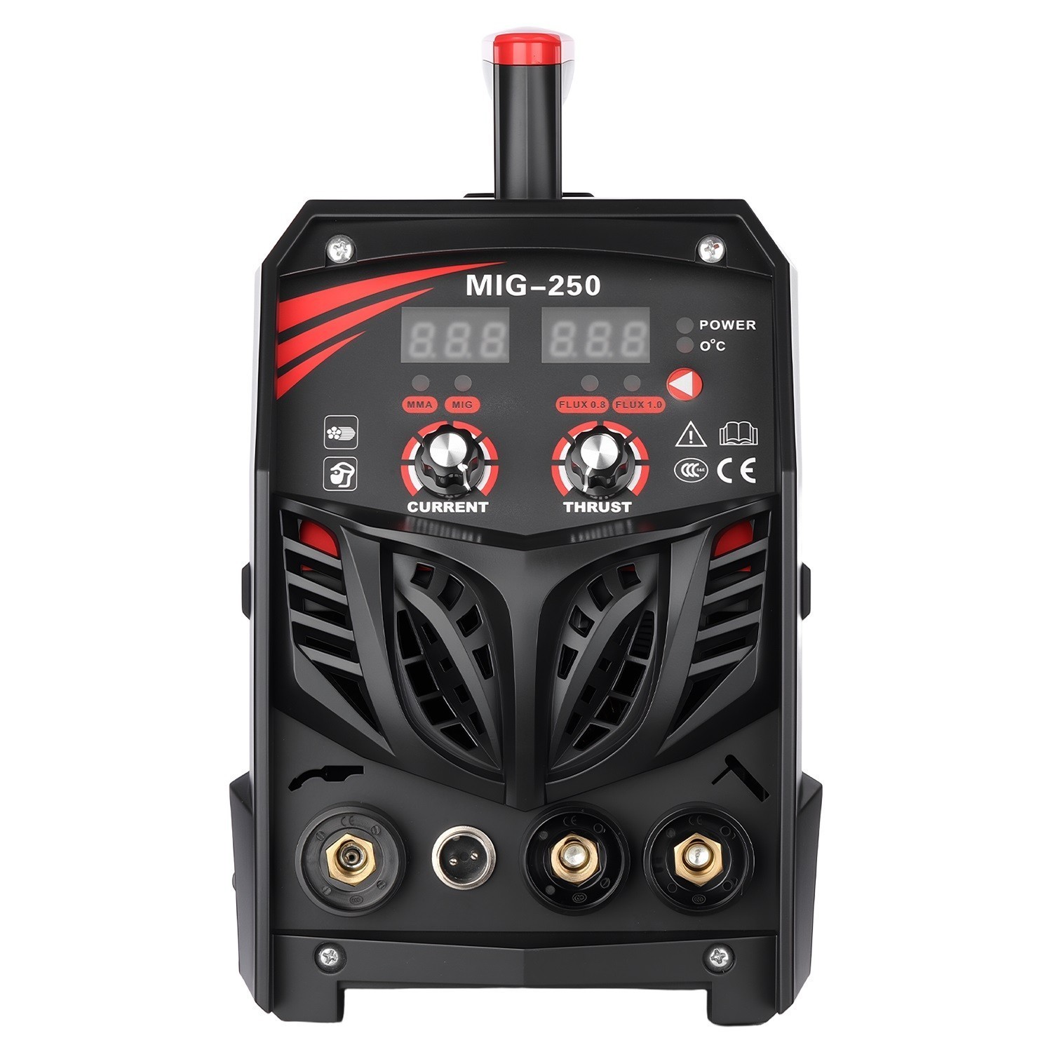 MIG Welder 250A Mig Welding Machine 3-in-1 Flux Core MIG/Stick/Lift TIG Welder