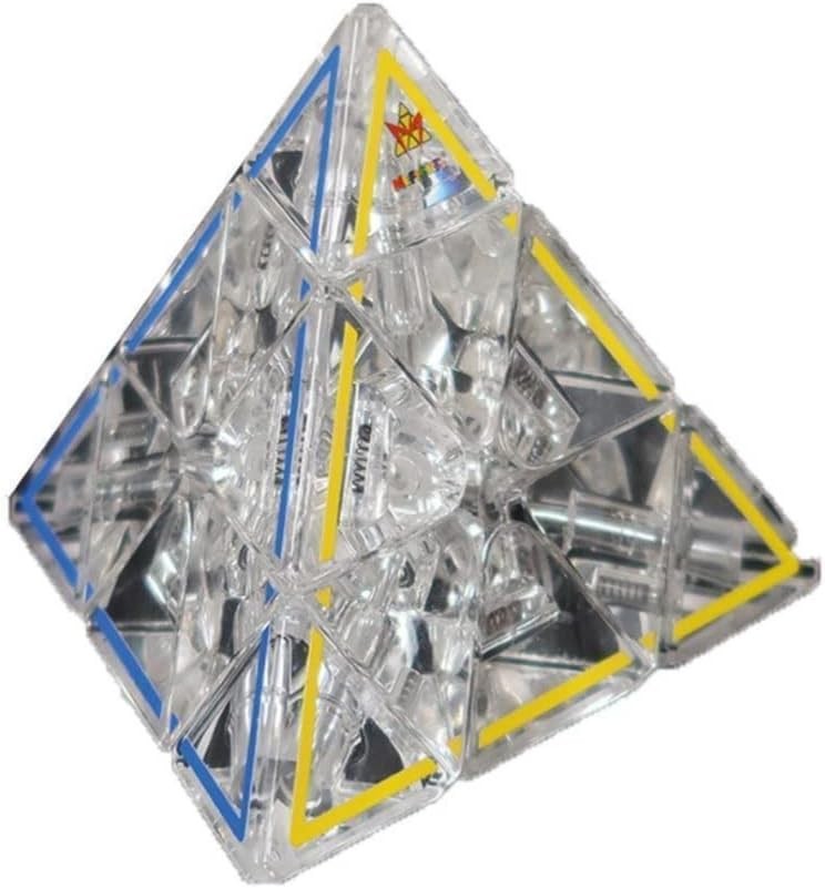 Meffert's M5093 Pyraminx Crystal Puzzle, Multi-Colour