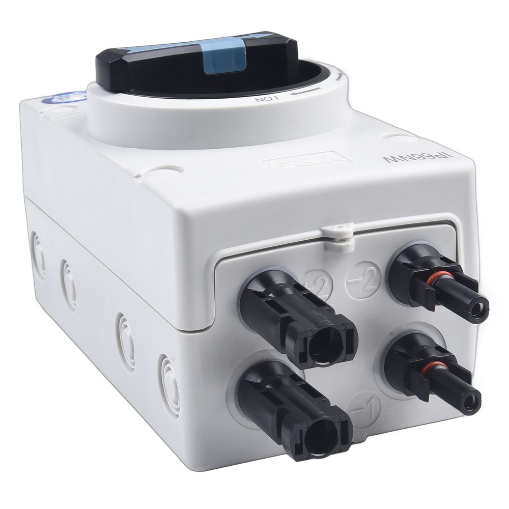Solar PV DC Disconnect Switch Main Switch 32A /1000VDC 4P IP66 For 2 Strings