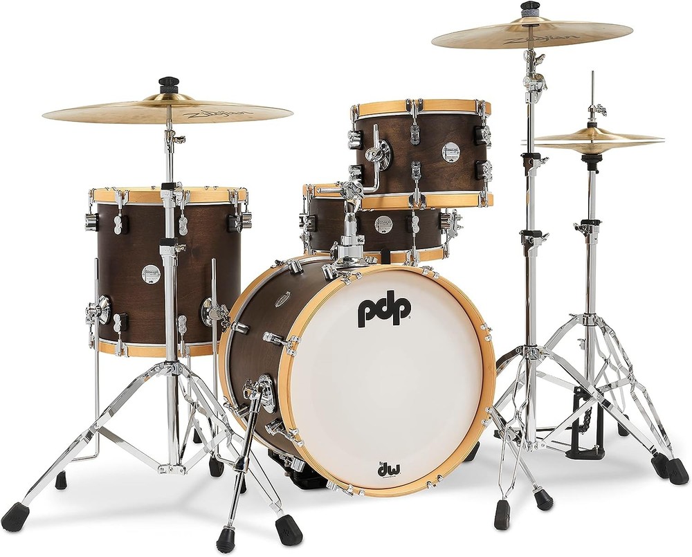PDP Classic Bop Concept Drum Set Kit 3pc - Walnut