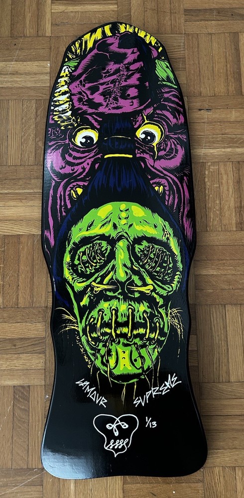 Lamour Supreme Headhunter signed and numbered Screen Printed Deck