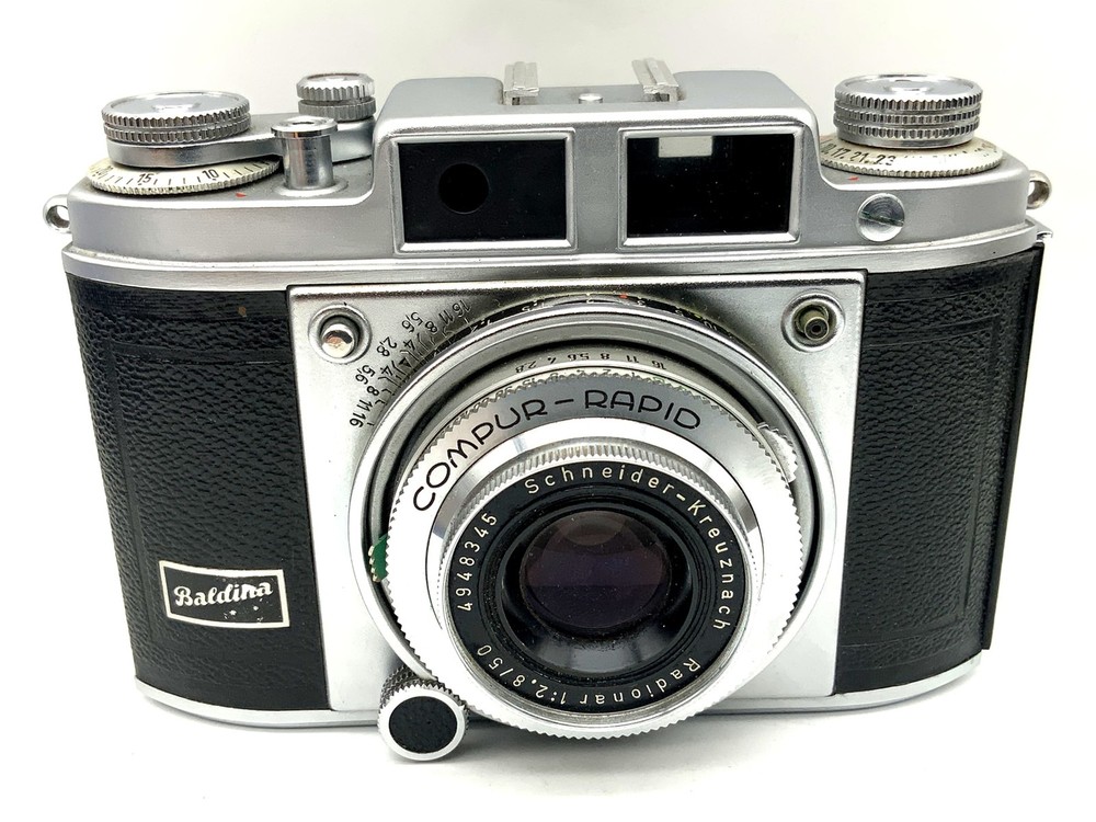 Balda Super Baldina With Radionar 50Mm 1:2.8 Measuring Camera Compur Rapid