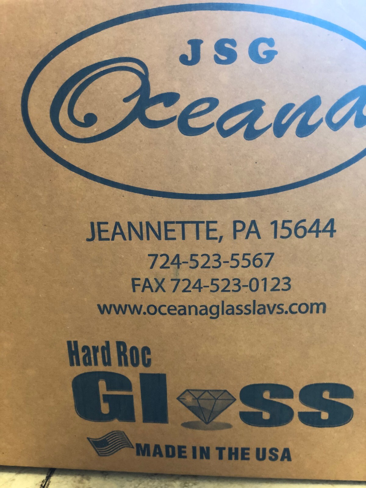 Glass Pedicure Spa Bowl – Crystal Textured Sink for Nail Salon Chair – Durable