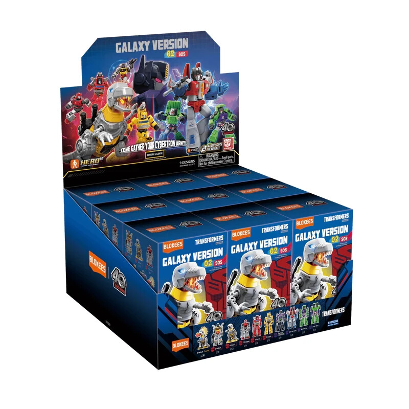 Blokees Transformers Galaxy Version 2 SOS Inferno Action Figure Model Kit