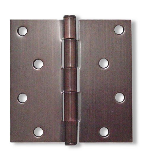 4" Solid Brass Venetian Bronze Door Hinge