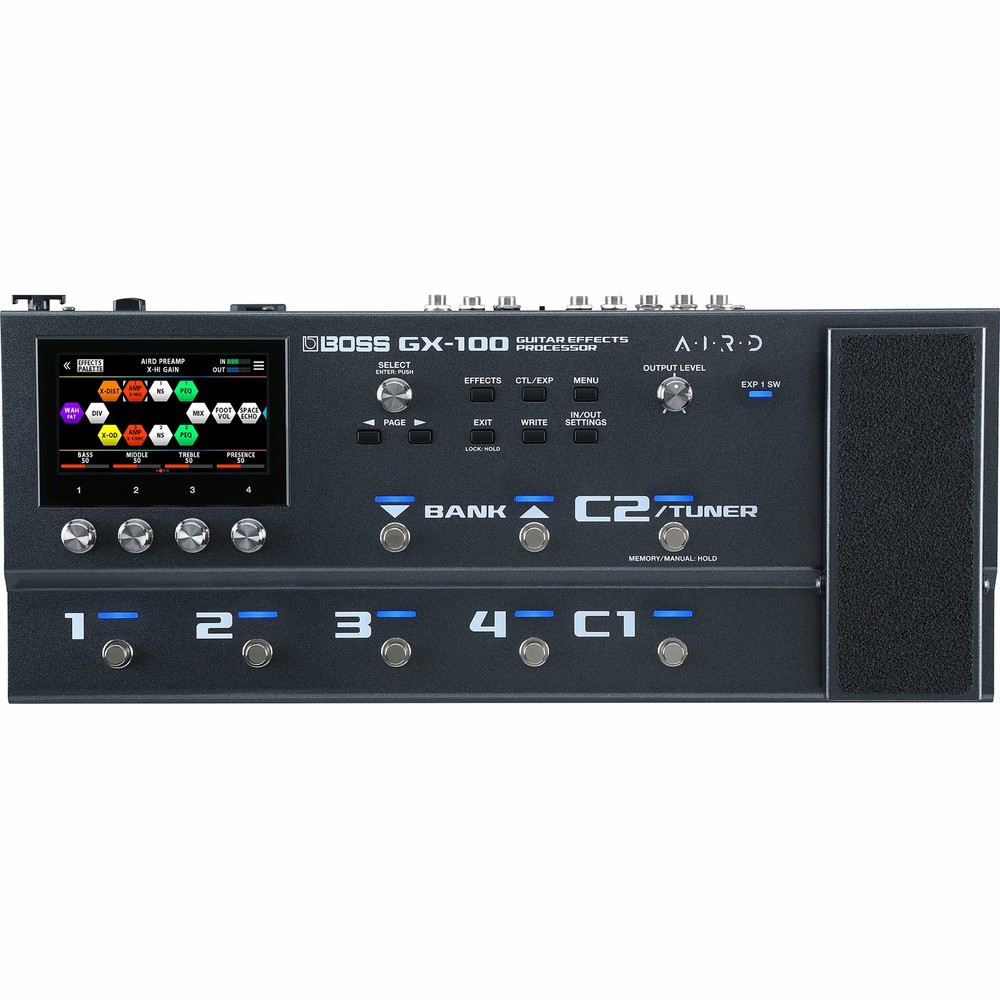 Boss GX-100 Guitar Effects Processor w/AIRD Technology & Color Touchscreen