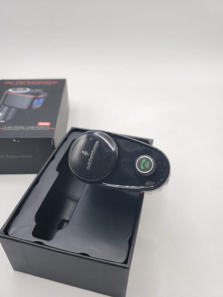 Car FM Transmitter S-06 3.4A Dual USB Ports Wierless Music Player