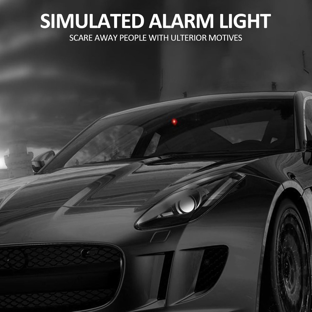 Intelligent Solar LED Security Light with USB Charging - Modern Car Protection
