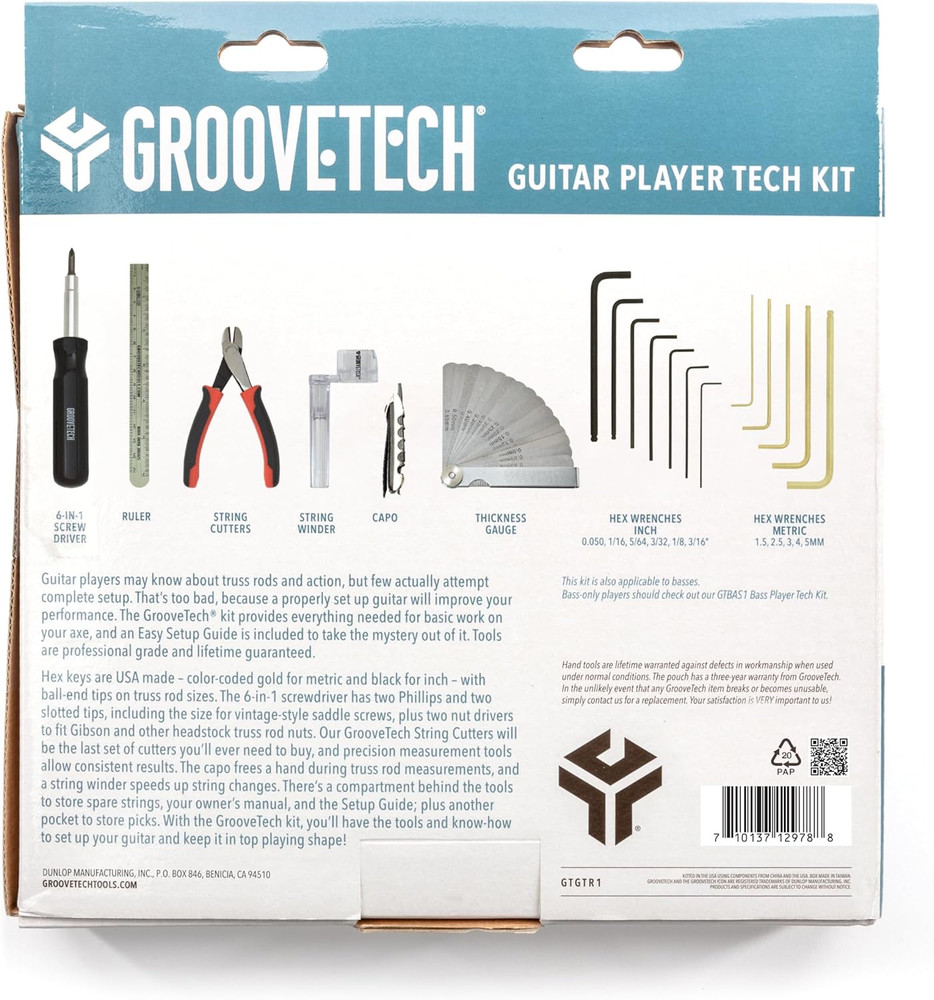 GROOVETECH GUITAR PLAYER TECH KIT