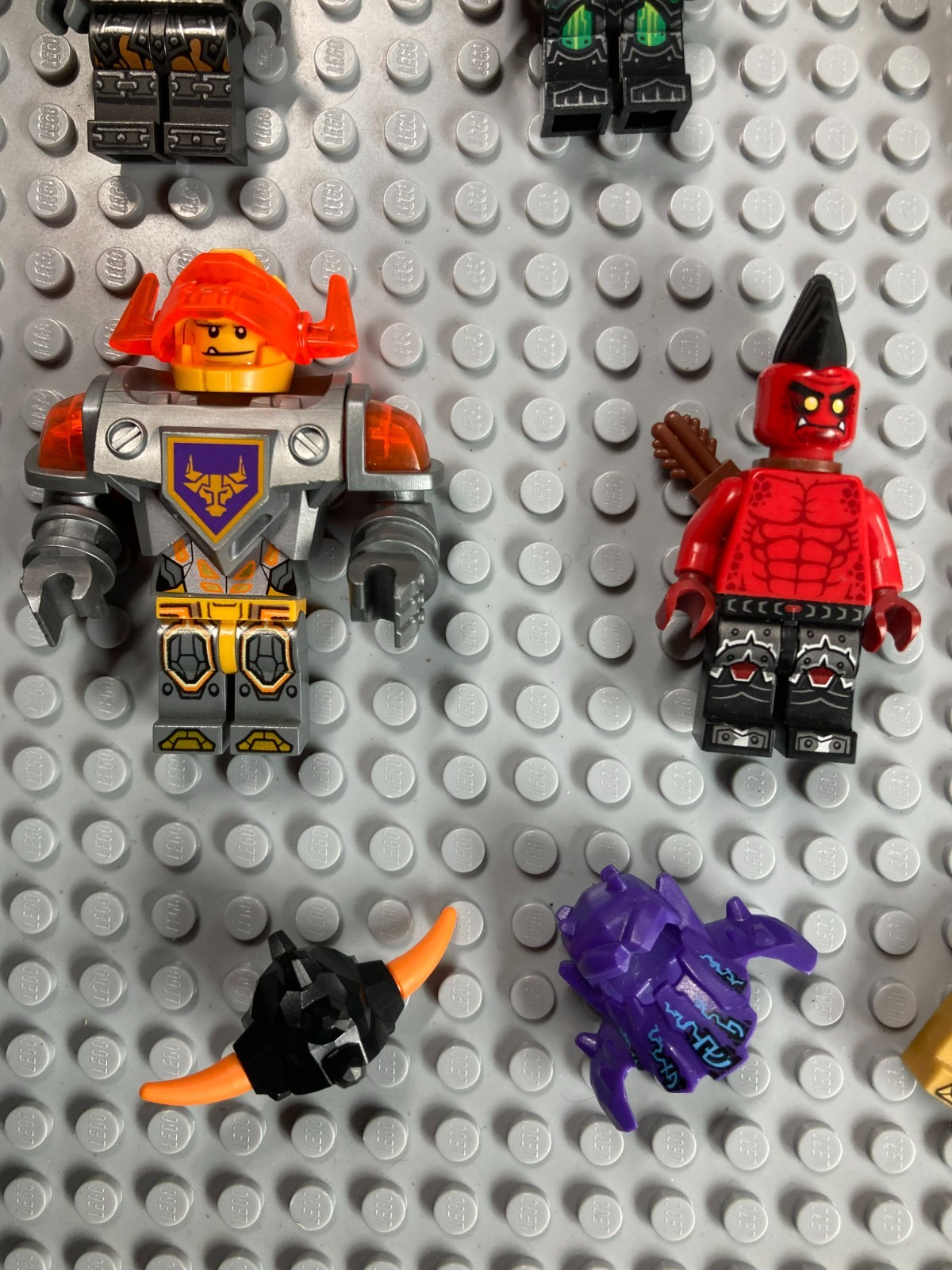 Lego Nexo Knights Lot with Minifigures and parts