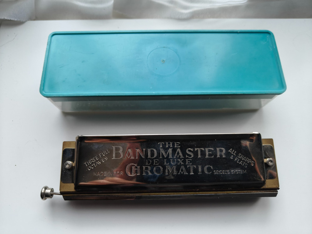 Vointage harmonica Bandmaster Chromatic G