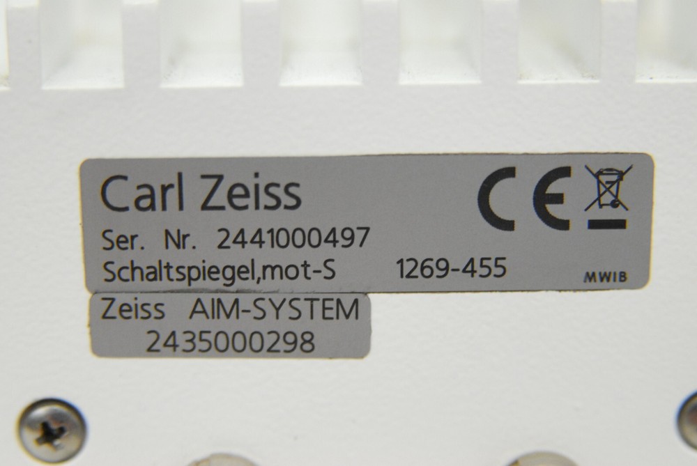 Zeiss 1269-455 Motorized Switching Mirror - Axiovert Observer Imager