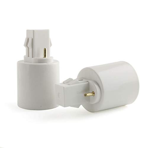 E-outstanding GX23 to E27/E26 Lamp 2Pin Holder Socket Base for LEDs Halogen