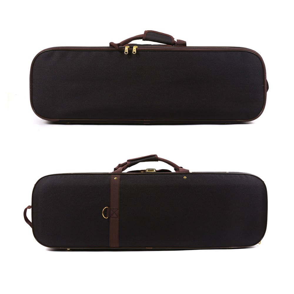 4/4 full size Violin Case with Backpack Strap Lightweight Hard shell Travel Case
