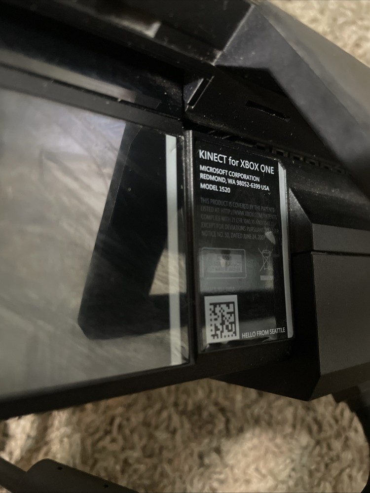 Microsoft Xbox One Kinect Camera Motion Sensor Bar Black Model 1520 TESTED