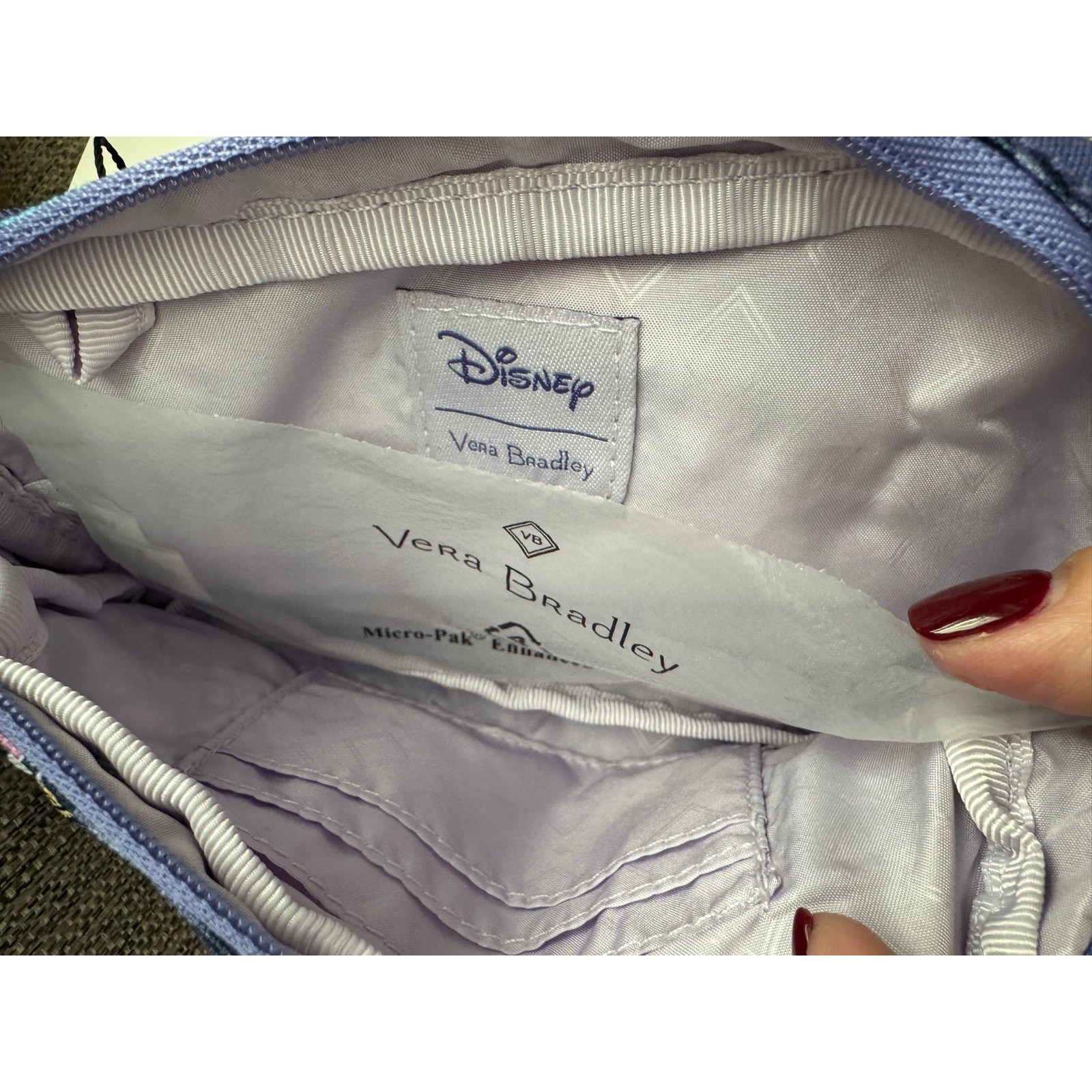 Vera Bradley Disney Beauty & The Beast Belle's Friends Mini Belt Bag NWT