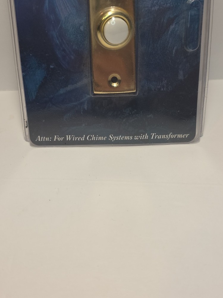 LE-215 WIRED PUSH BUTTON FOR WIRED CHIME SYSTEMS W/ TRANSFORMERS, HEATH/ZENITH