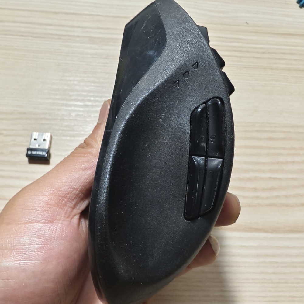 Logitech Logicool G700S Rechargeable 13 Button Gaming Mouse Wireless Working