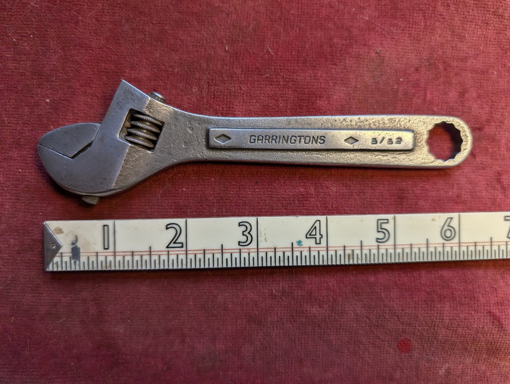 Vintage Garringons 5/62 Adjustable Spanner (H)