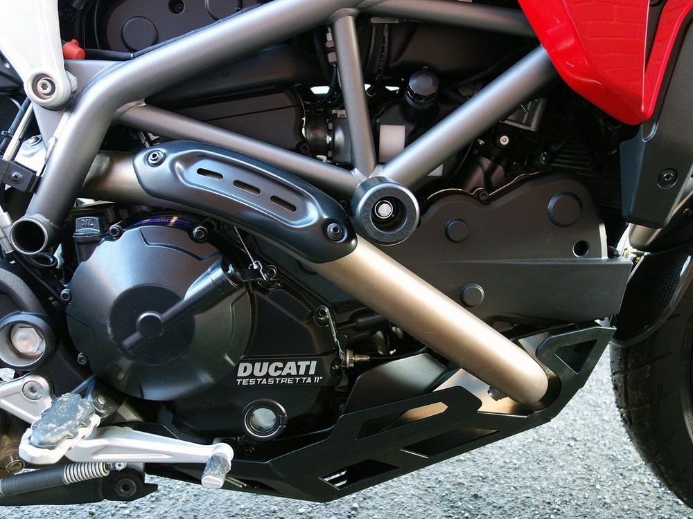 Ducati HYPERSTRADA 821 2013-2015 CRASH PROTECTION PUCKS KNOBS OGGYS FRAME SLIDER