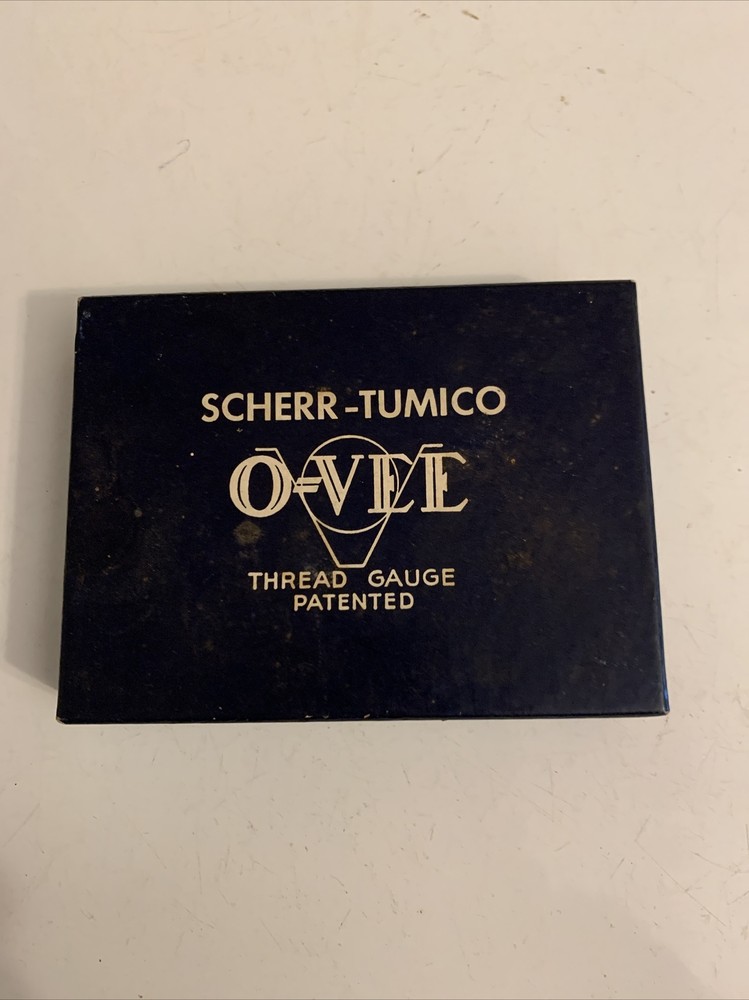 Scherr-Tumico O-Vee Thread Gauges