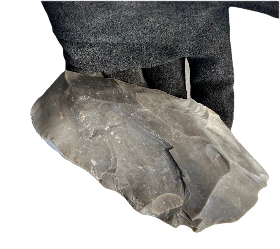 High Quality Heat Treated Georgetown Blue Flint Knapping (Big Spalls!!) 3 Pounds