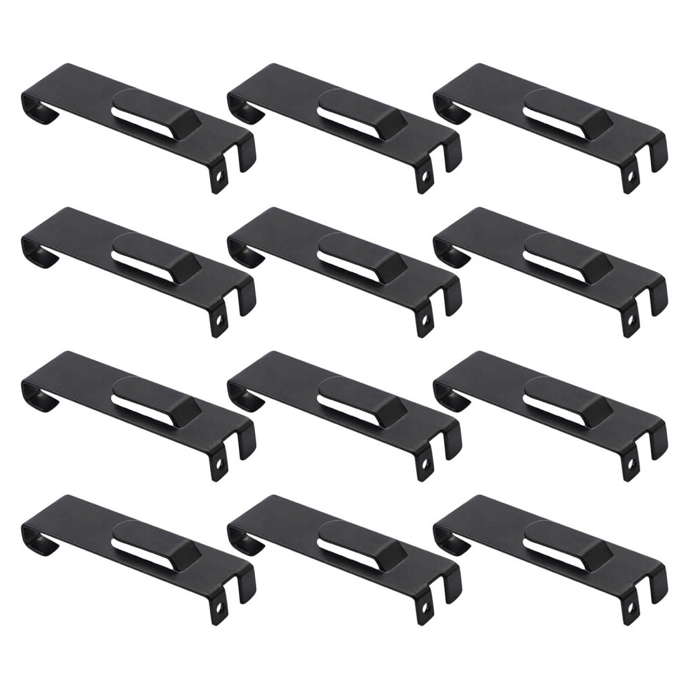 12pcs Grid Wall Hook: Metal Wall Mounted Grid Panel Hanger - Utility Hook For